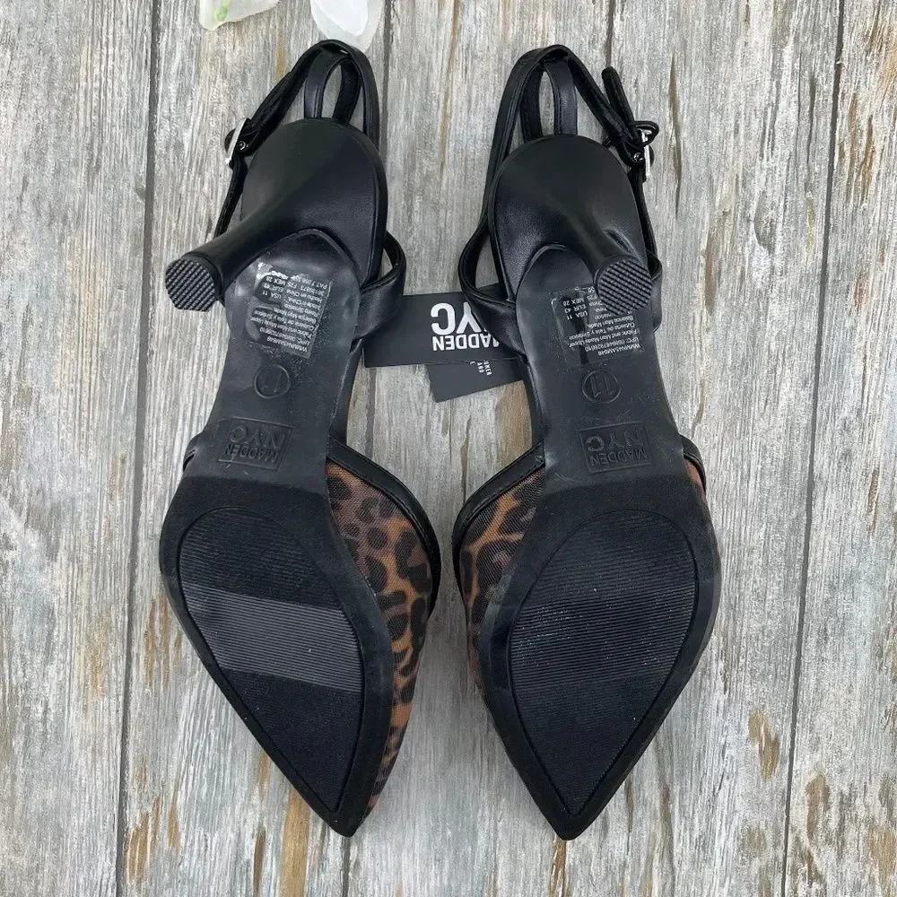 Madden Mesh Pointed Toe Stiletto Heels Shoes Size 11